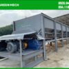 Máy bóc vỏ cây 2 trục bóc sạch lên đến 98%