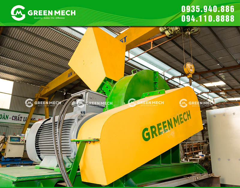 Máy băm gỗ chất lượng cao GREEN MECH